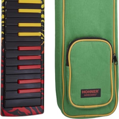 Hohner Airboard 37 Rasta 37-Key Melodica with Gig Bag image 6