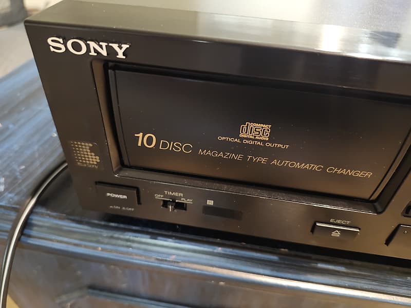 SONY CDP-C910 10 DISC CD PLAYER W/NEW BELT | Reverb