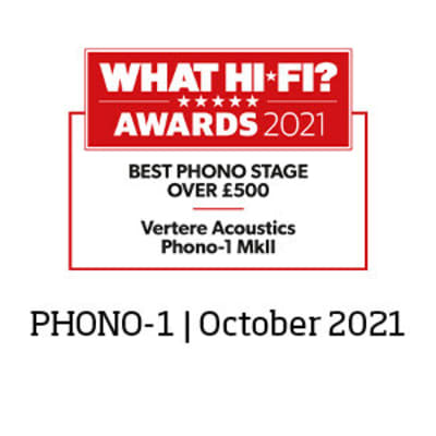 Vertere Acoustics PHONO 1 MkII MM/MC Phono Stage - Black image 2