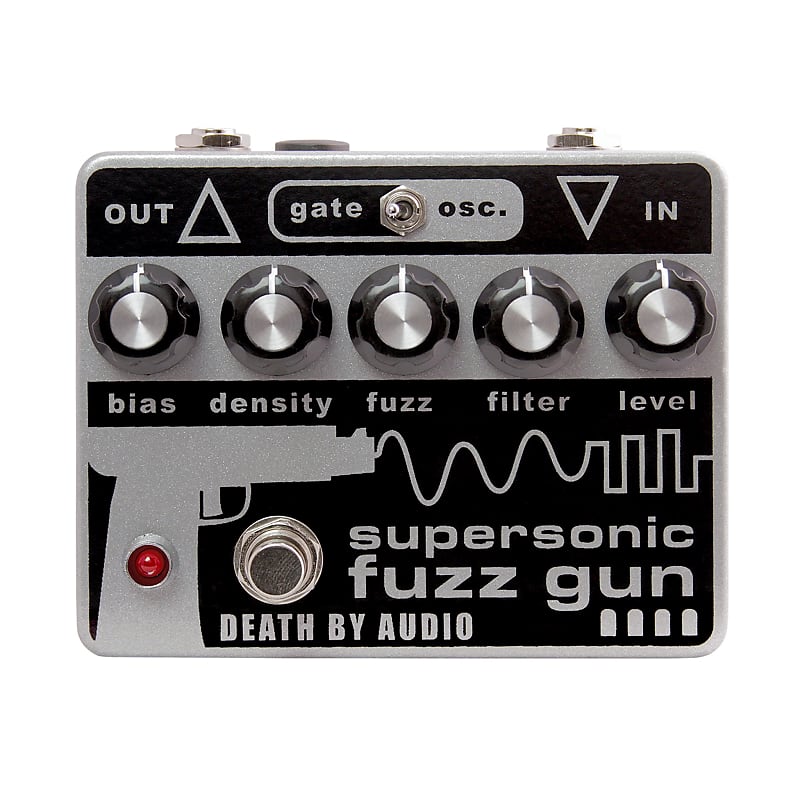 Death By Audio DBA Supersonic Fuzz Gun Effects Pedal
