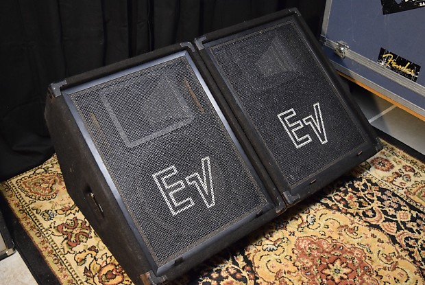 【手渡し限定】ELECTRO-VOICE FM-1202ER フロアーモニタ2台 EV ELECTRO-VOICE FM-1202 ER 2way ペア フロアモニタースピーカー