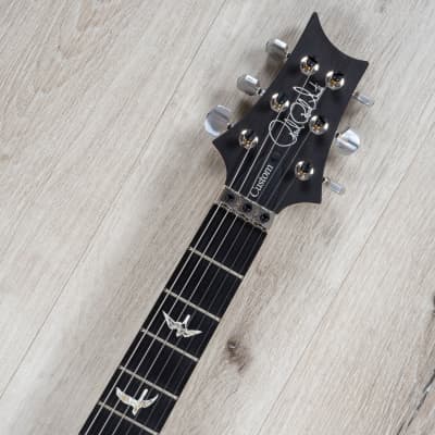 PRS Paul Reed Smith Custom 24 "Floyd" 10-Top Guitar, Ebony Fretboard, Charcoal image 8