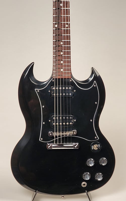 Gibson SG Special【1997年製】エボニー ギブソン ラッカー Yahoo!オークション - GIBSON SG SPECIAL 1997年製 エボニー指板