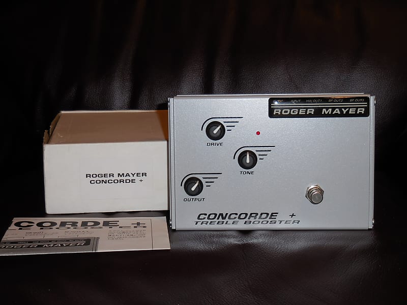 Roger Mayer Concorde + Treble Booster w/box