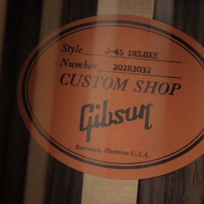 Gibson J-45 Deluxe (#032) image 13