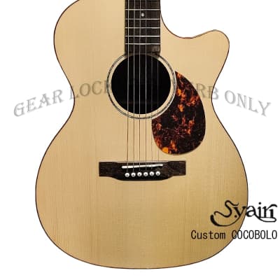 S.yairi Custom made solid sitka spruce & Cocobolo grand auditorium acoustic guitar Syairi for sale