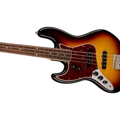 Fender American Vintage II 1966 Jazz Bass LH - 3-Color Sunburst w/ Rosewood FB image 5