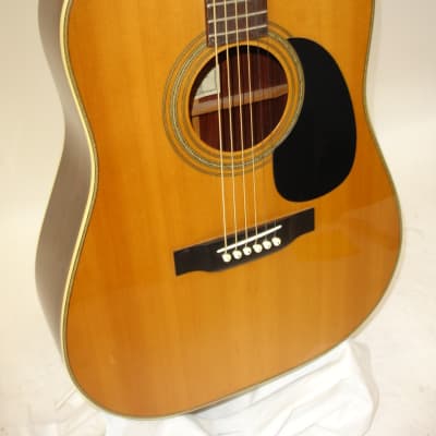 Vintage Sigma by Martin DR-4HC Acoustic Guitar, Natural image 3