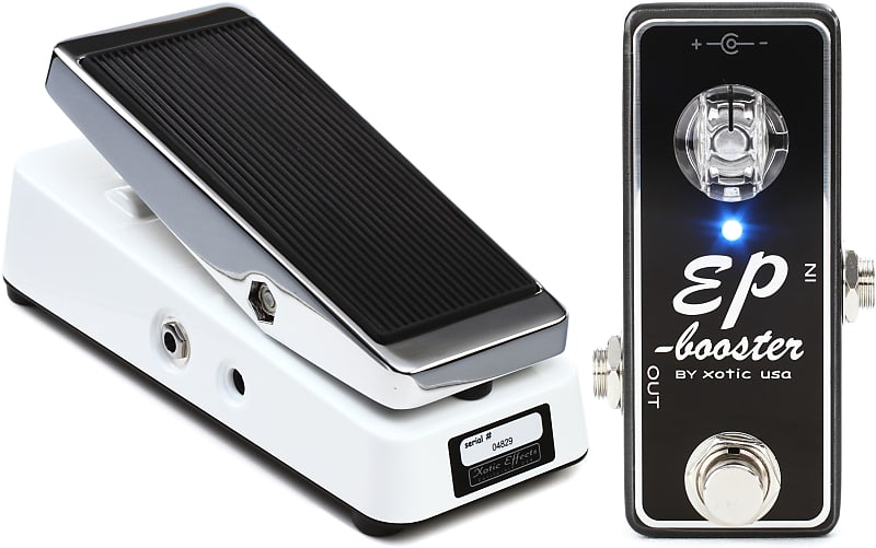 Xotic XW-1 Wah Pedal Bundle with Xotic EP Booster Mini Boost Pedal