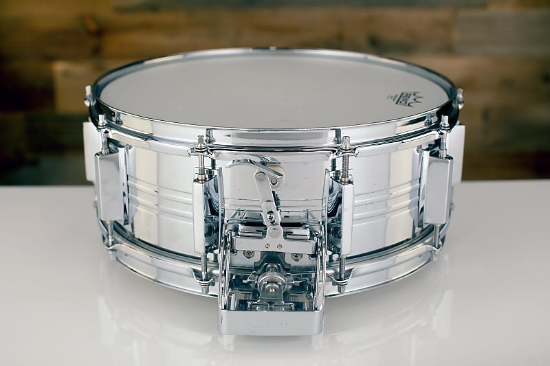 Yamaha 14 X 5.5 Sd 055 Md Steel Parallel Action Snare Drum