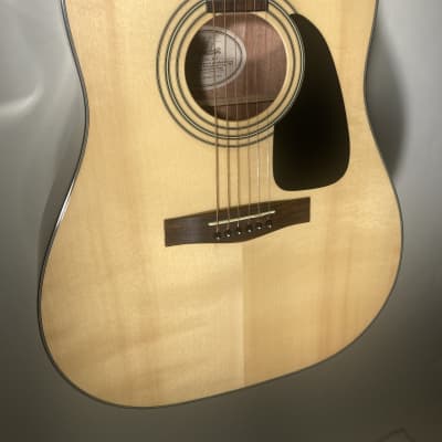 Fender Dreadnought Acoustic Guitar Pro-SetUp (DG-8S Spruce/Mahogany) image 2