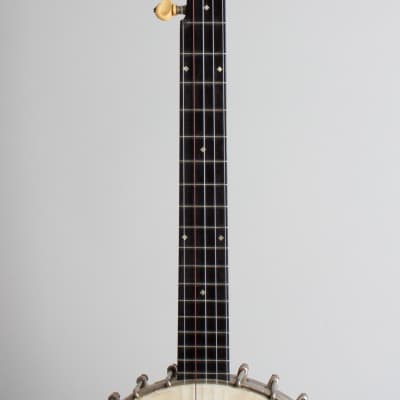 S. S. Stewart  Special Thoroughbred 5 String Banjo (1896), ser. #16771, black chipboard case. image 8