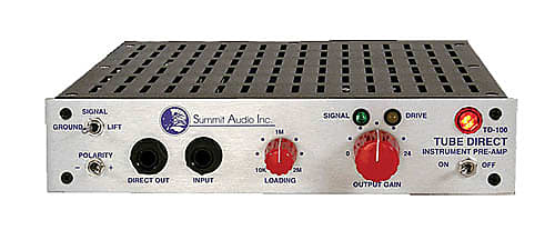 Summit Audio TD100 Instrument Preamp + Direct Box, TD100 image 1