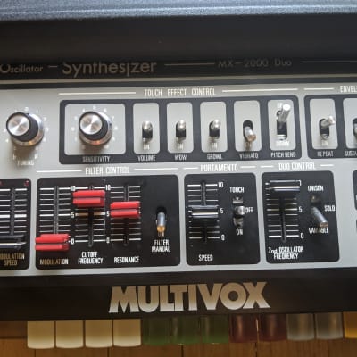 Multivox MX-2000 Duo  - Serviced Recapped & Calibrated! image 2