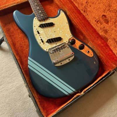 1969 FENDER MUSTANG COMPETITION BLUE OHSC NIRVANA COBAIN for sale