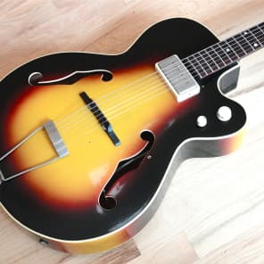 1950s National Debonaire Vintage Archtop Electric Guitar USA Made Supro Harmony image 1