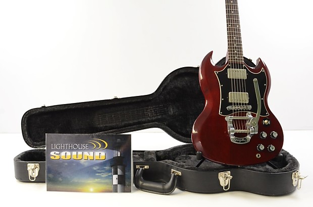 2008 Gibson SG w/ Bigsby Electric Guitar - Heritage Cherry