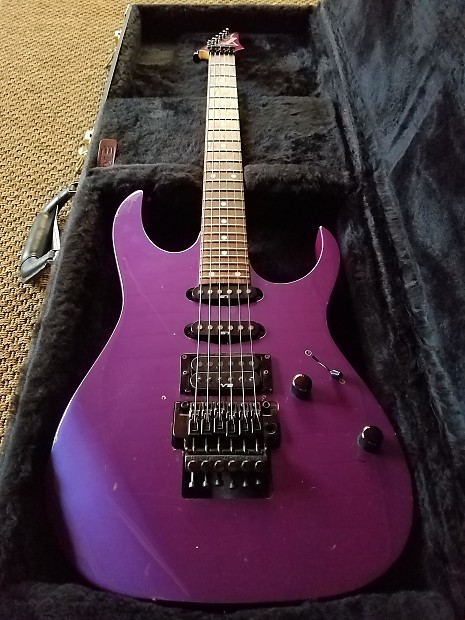 Ibanez RG560 Made In Japan 1990 Fuji-gen Grape Ice | Reverb