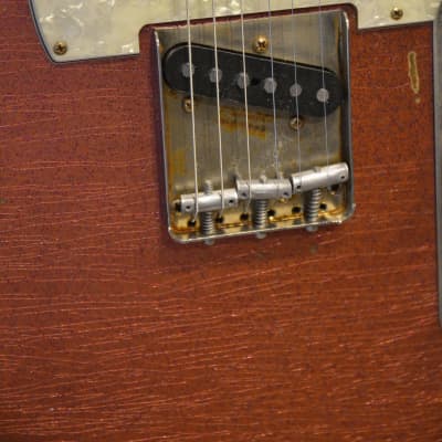 American Custom Fender Telecaster Relic Pink Sparkle CS Texas Specials image 4