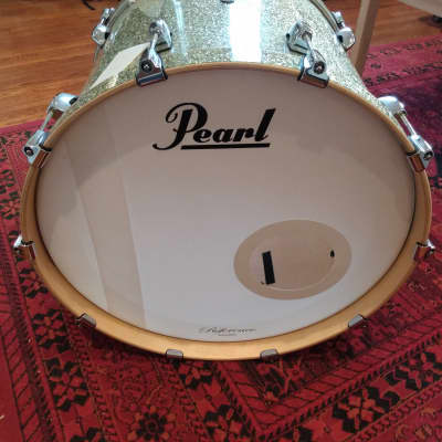 Pearl Masters Premium Birch Drum Kit / Drum Set / Shell Pack 2008 Golden Sparkle image 2