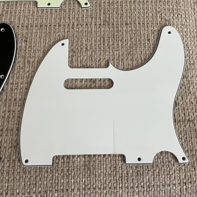 Three Unused Telecaster PICKGUARDS for Fender Telecaster, | Reverb