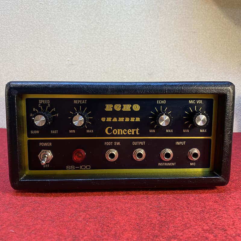 1977 kastam Concert Echo Chamber SS-100 with copy of Japanese manual-Nice!  | Reverb