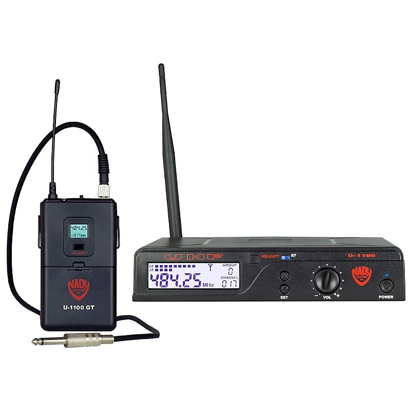 Nady U-1100-GT 100-Channel UHF Wireless Instrument System (ANY Band) image 1