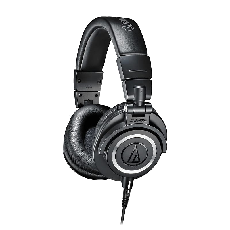 Audio-Technica ATH-M50x Studio Headphones  			