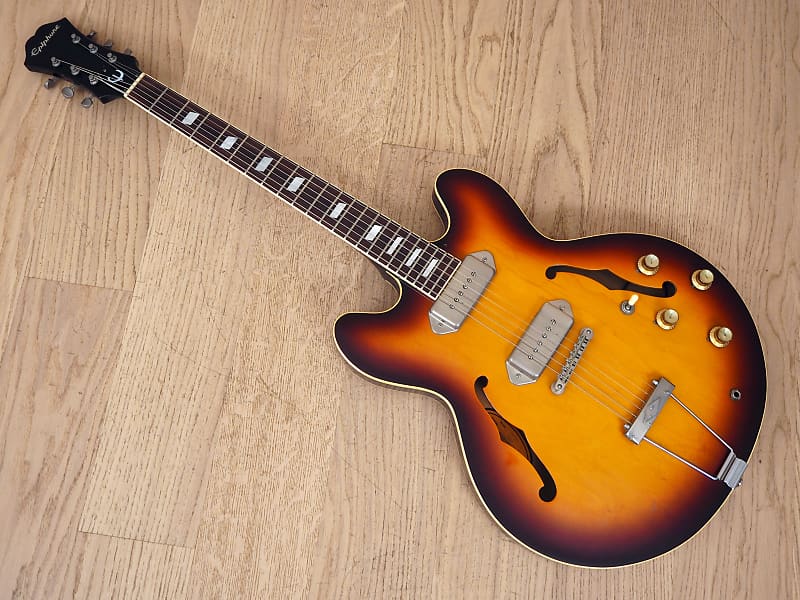 1992 Epiphone Casino Hollowbody Electric Guitar Sunburst