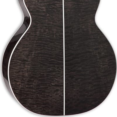Takamine GN75CE NEX Body Acoustic-Electric Guitar Transparent Black image 4