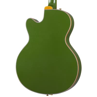 Epiphone Emperor Swingster Hollow Body Guitar - Forest Green Metallic image 6