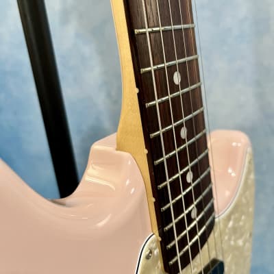 2023 Fender Japan Mustang Shell Pink FSR Limited Traditional II 60s MIJ image 6