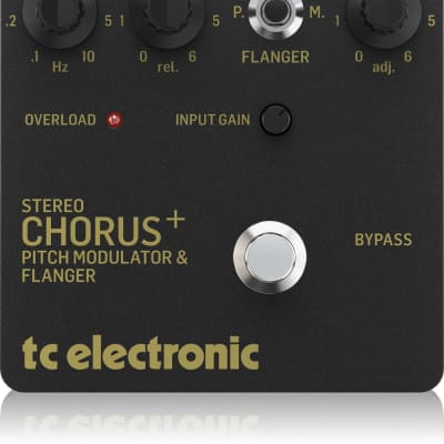 TC Electronic SCF Stereo Chorus Flanger Gold Effects Pedal image 1