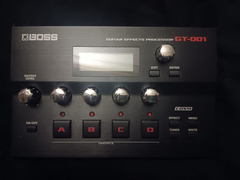 ギター BOSS Guitar Effects Processor GT-001 Amazon.com: BOSS GT-001 Guitar Effects Processor in a Desktop Unit