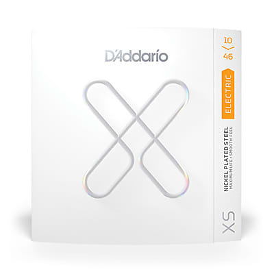 D'Addario XS Coated Nickel Electric Guitar Strings - Regular Light (10-46) image 1