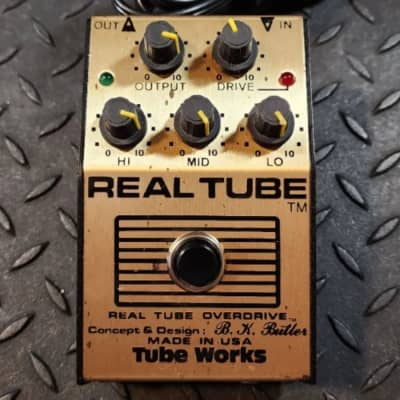 Reverb.com listing, price, conditions, and images for tube-works-real-tube-overdrive