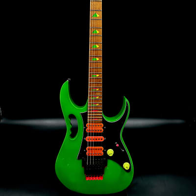Ibanez JEM777-LG Steve Vai Signature with Edge Tremolo 1987 - 1988 - Loch Ness Green for sale