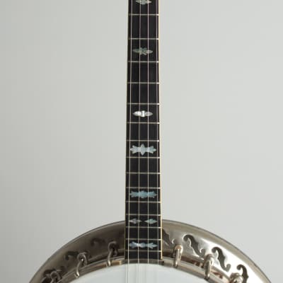 Bacon & Day  Silver Bell #1 Tenor Banjo (1929), ser. #27803, black tolex hard shell case. image 8