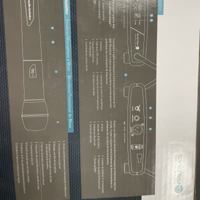Audio-Technica ATW-1102 System 10 Handheld Digital Wireless Microphone System 2010s - Black image 3