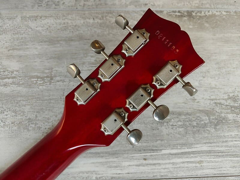 2002 Burny (by Tokai Japan) RTV-70 Les Paul Jr DC (Red)