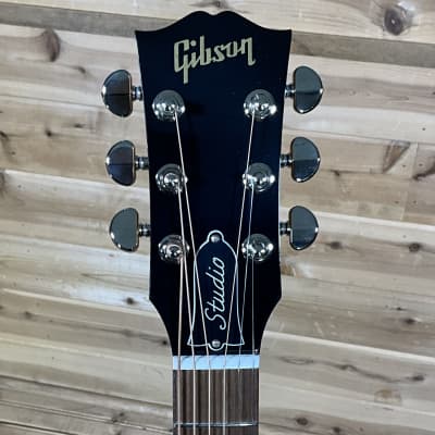 Gibson J-45 Studio Walnut Acoustic Guitar - Walnut Burst image 3