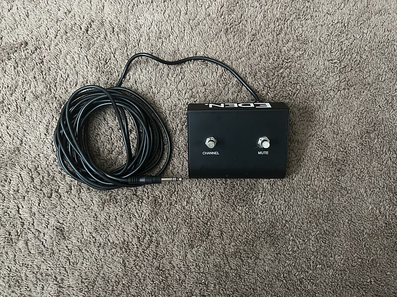 Eden Amplification Bass amp Footswitch Reverb