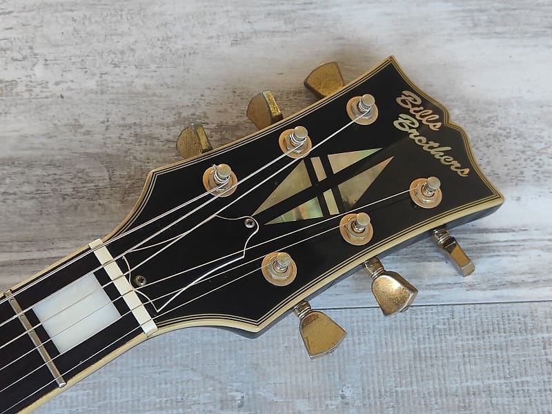 1990's Bills Brothers Les Paul Custom (Ebony) | Reverb