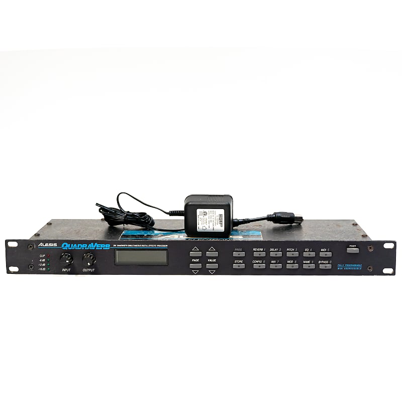 Alesis Quadraverb Multi-Effects Processor Rackmount with Power Supply image 1