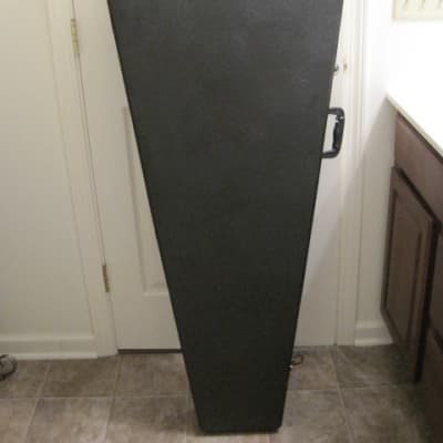 Coffin Case Bass Guitar Case Black image 1