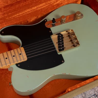 Fender Master Built Paul Waller Esquire 2010 - Aged Seafoam Green image 22