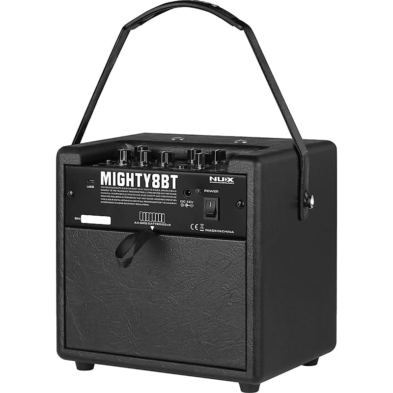 NuX Mighty 8 BT 8-Watt 1x6.5" Digital Modeling Guitar Combo image 3