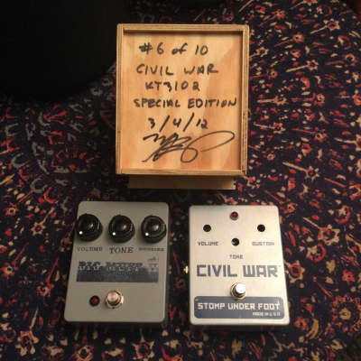 Reverb.com listing, price, conditions, and images for stomp-under-foot-civil-war-fuzz