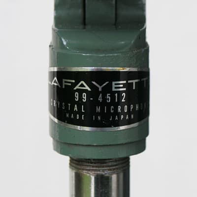 Vintage 60s LaFayette 99-4512 Microphone 99A86 Shure Element Nice! Calrad, Olson, Primo image 6