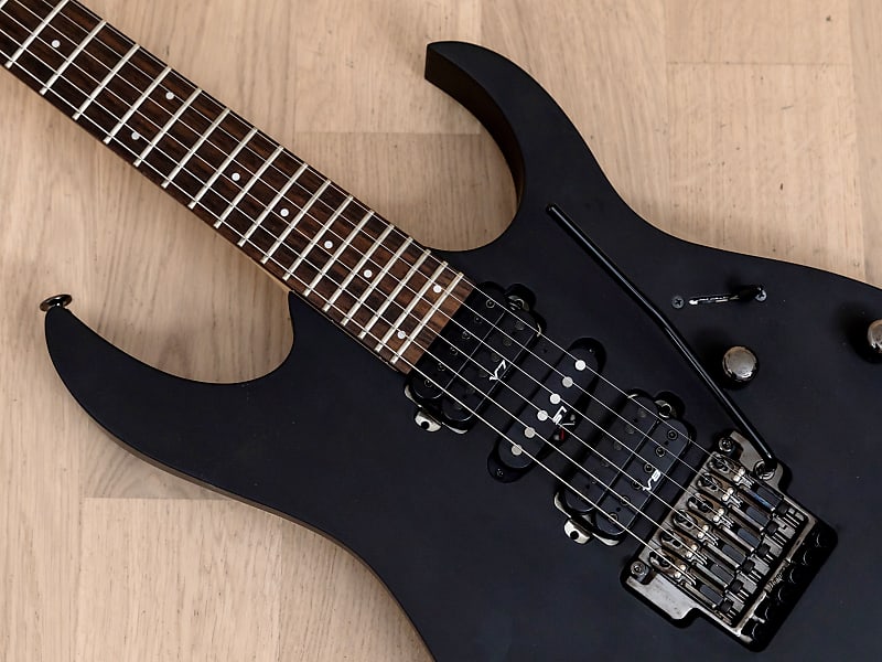 2008 Ibanez Prestige J Craft RG1570 Suede Black SDB, Mint